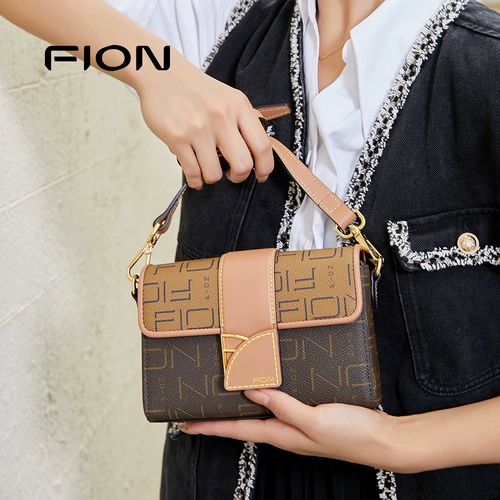 Fion/菲安妮 Ретро сумка на одно плечо, сумка для телефона