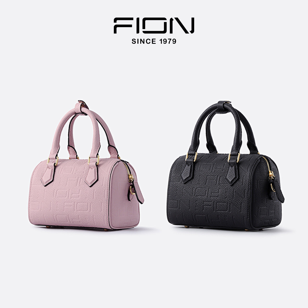 fion /菲安妮印记系列小号波士顿包 FION菲安妮女士包袋