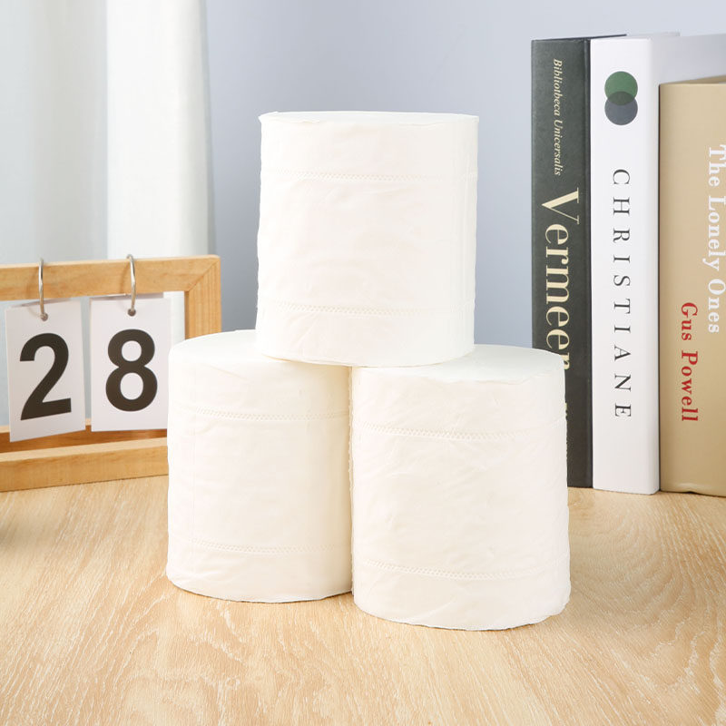 永辉优选经典四层加厚无芯卷纸卫生纸家用包邮进口原生木浆优等品