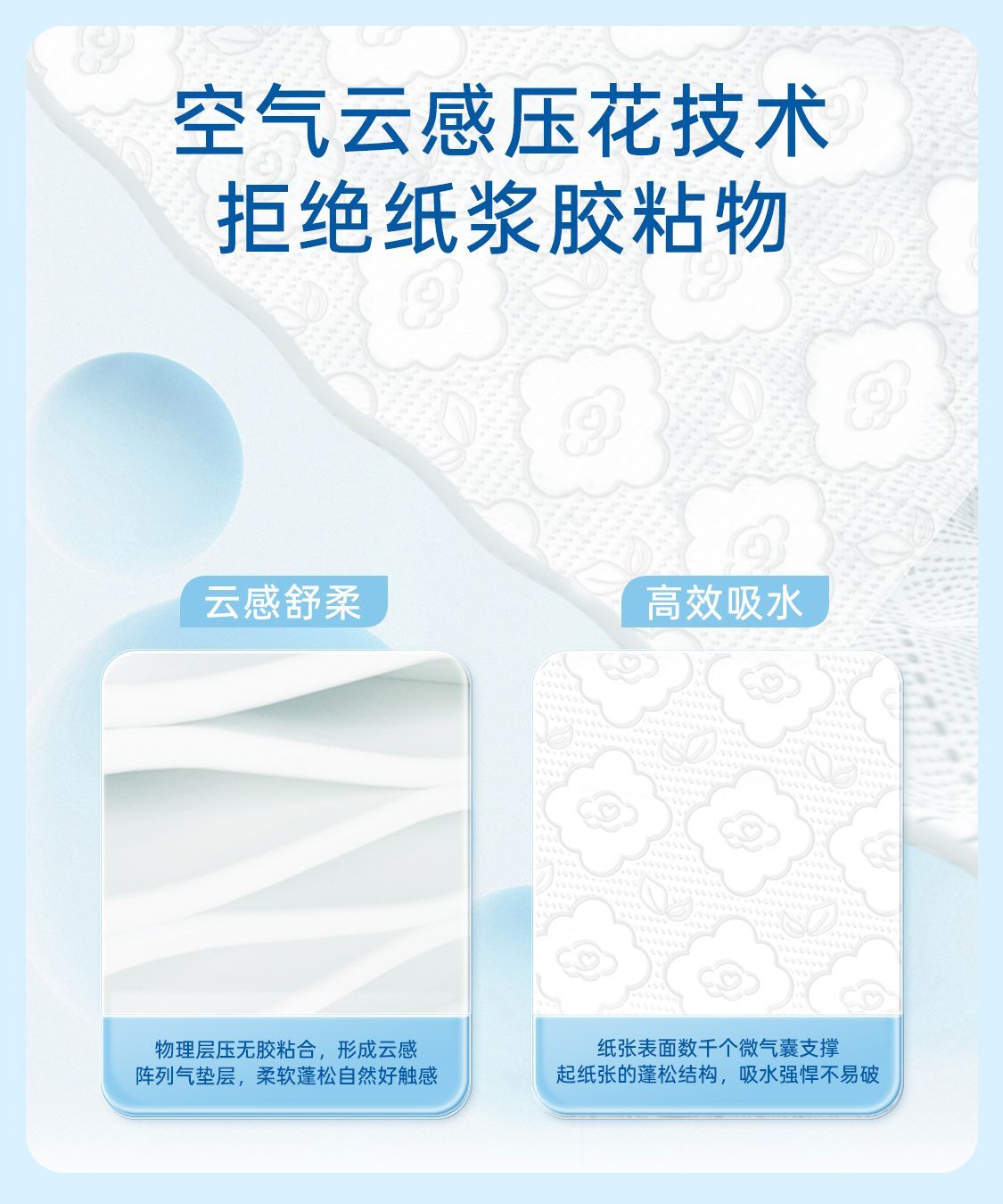 龙大优选永辉YONGHUI安心纸面巾加厚干湿两用家用卫生纸餐巾抽纸