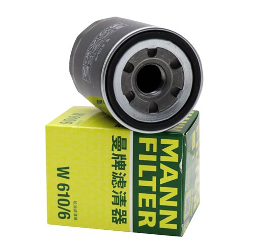 曼牌机滤 W610/6 适配于雅阁思铂睿奥德赛CRV思域飞度锋缤智 - 图0