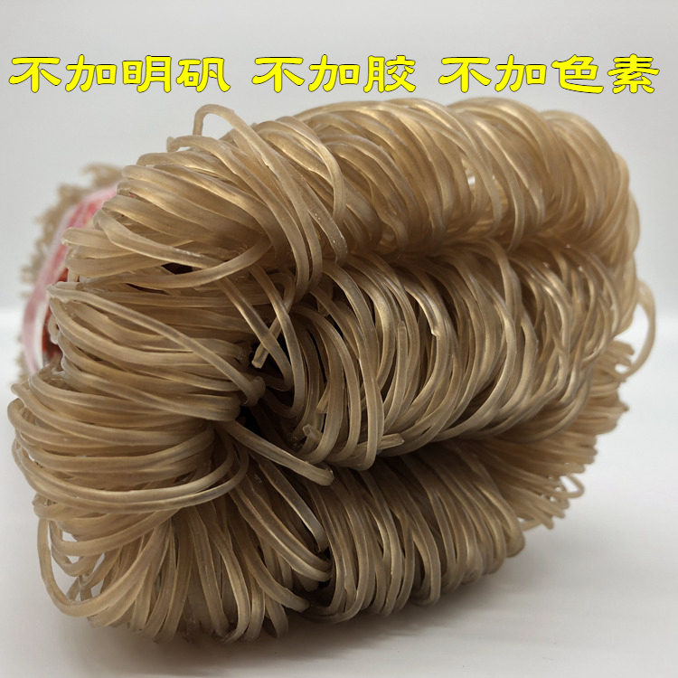 Handmade sweet potato vermicelli and sweet potato vermicelli