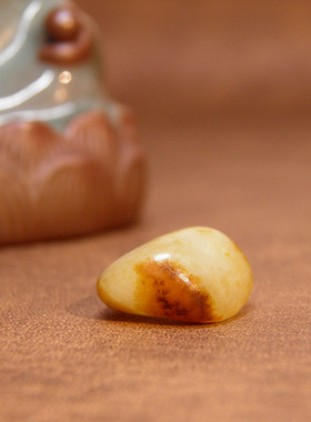 4克精品红皮白肉原籽戒面手链籽