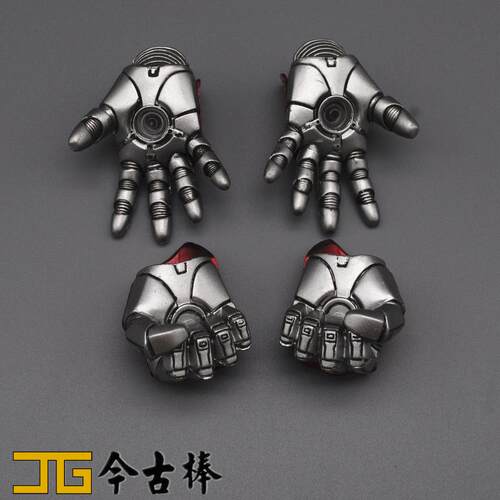 Hottoys1/6兵人模型 HT 钢铁侠 MK47 发炮手型 握拳手型 各一对 - 图1