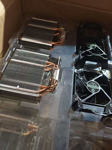 微星原装 intel 11代12代13代14代酷睿散热器四线温控8mm铜管 - 图0
