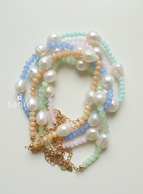 SANNI清新马卡龙水晶