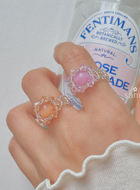 sanni夏日的爱恋甜美均码猫眼石