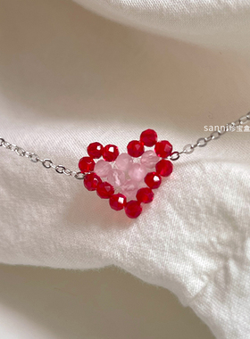 精致小众水晶串珠手链小众