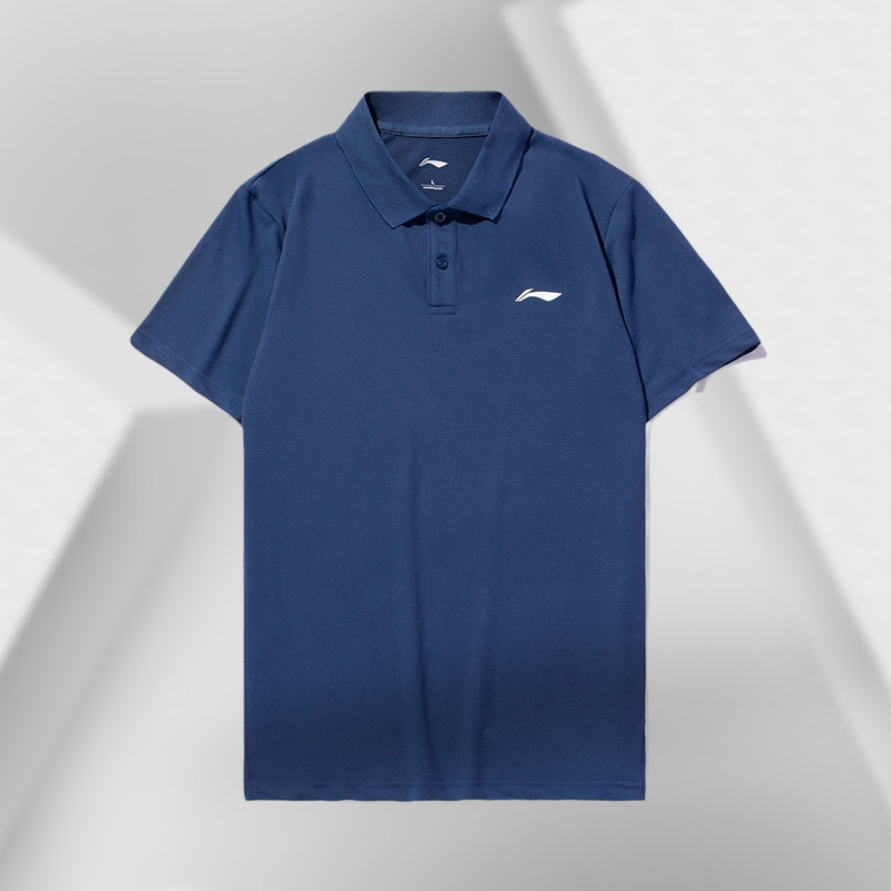 李宁短袖T恤POLO衫男士新款休闲翻领尖领上衣夏季运动服APLQ249,淘宝优惠券,粉丝福利购,淘宝优惠卷