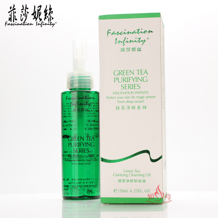 菲莎妮丝绿茶净妍120ml脸部卸妆油 知尚化妆品卸妆