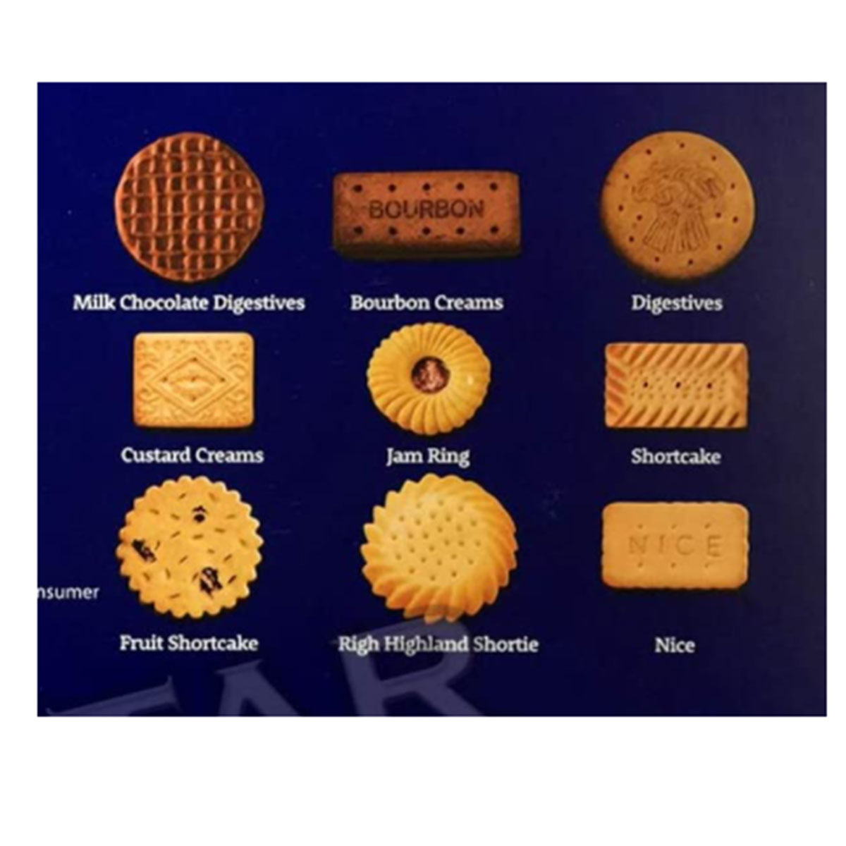 临期甩卖英国进口麦维他美味缤纷饼干礼盒730g休闲零食小吃即食 - 图1