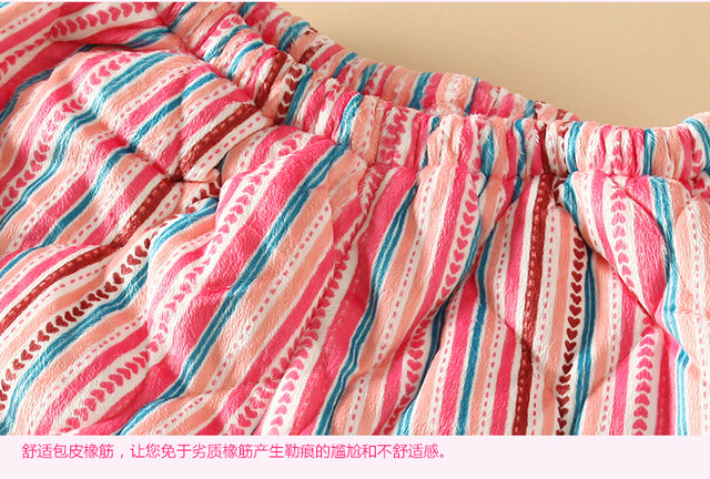Girls' Winter Warm and Velvet Large Size Home Clothes