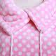 Lounge wear large lapel coral velvet women's pajamas