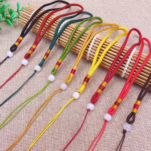 Плетеный аксессуар ручной работы из грецкого ореха, украшение-шарик из нефрита, ручка, украшение в руку, ремешок, аксессуары