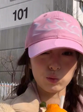 洗水棉软顶刺绣女式棒球帽