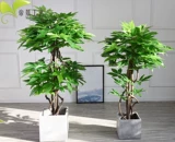 Симуляция деревья Фортуна Bonsai Real Tree Плохой экологические искусственные растения Семейный цветок цветочный сад набор сада