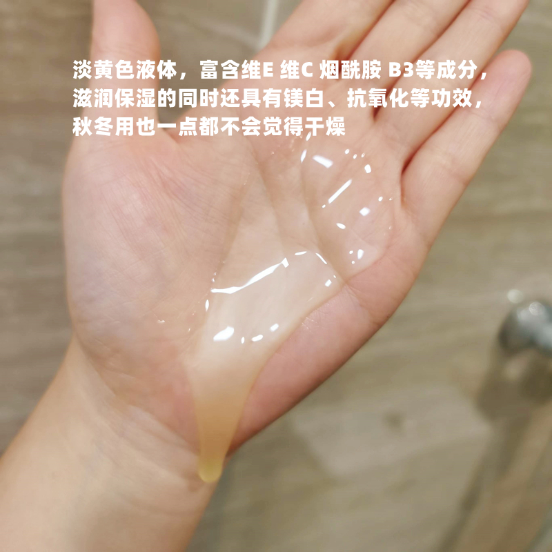 腌入味了美版Olay玉兰油烟酰胺沐浴露菠萝椰奶椰香美白滋润留香-图1