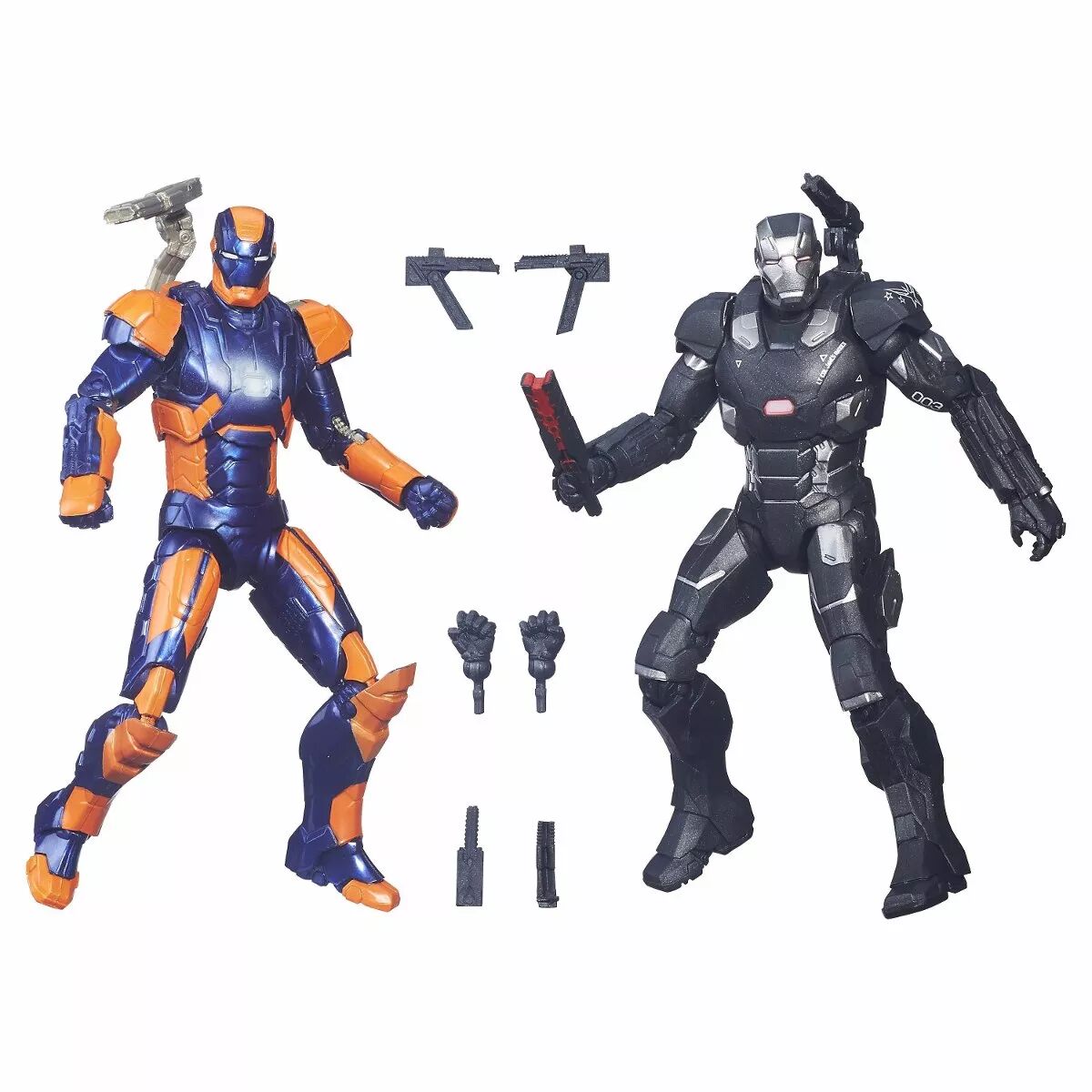 正版Marvel Legends 战争机器 钢铁侠MK27 二人组6寸可动人偶模型 - 图0