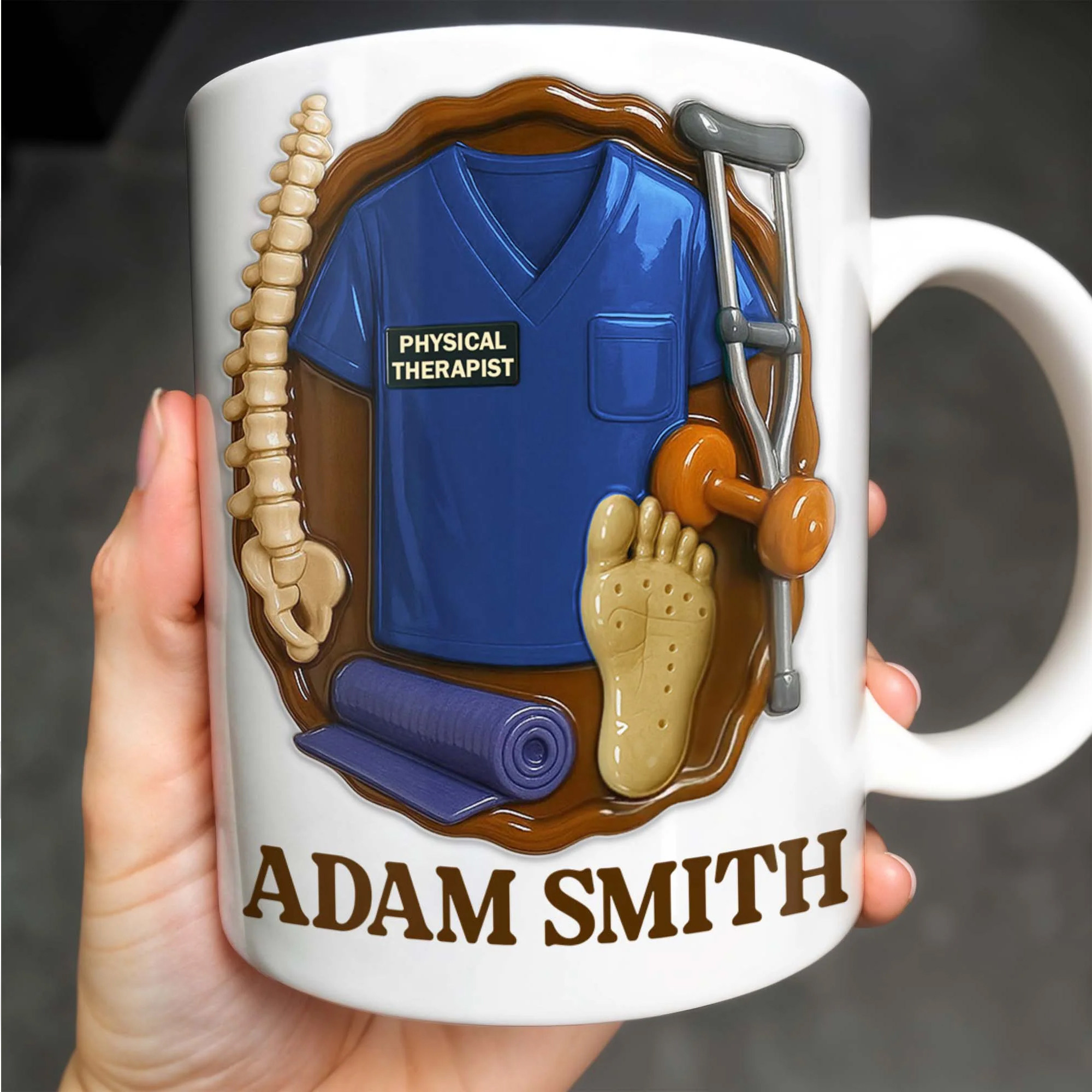 康复治疗师定制马克杯 康复医院医生办公室喝水杯子 朋友生日礼物,淘宝优惠券,粉丝福利购,淘宝优惠卷