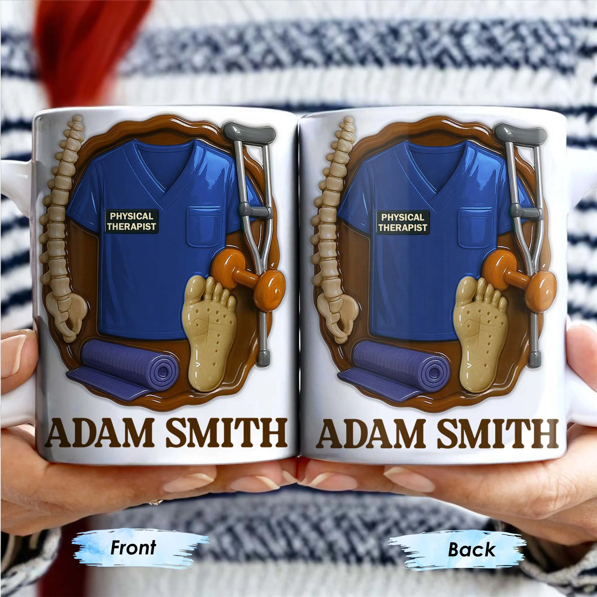 康复治疗师定制马克杯 康复医院医生办公室喝水杯子 朋友生日礼物,淘宝优惠券,粉丝福利购,淘宝优惠卷