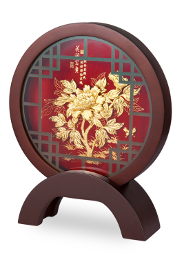 金箔装饰画框桌面摆件