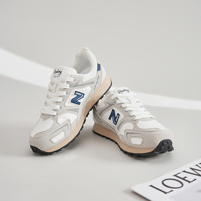 新百伦2026冬季潮流百搭休闲男鞋平底舒适德训板鞋运动鞋情侣同款,淘宝优惠券,粉丝福利购,淘宝优惠卷