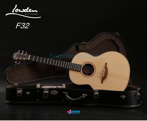 指弹中国 英国 Lowden 老邓 F32/F32C 民谣吉他原声吉他 - 图1