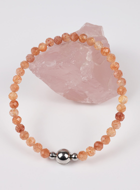 旺事业转运天然金太阳手串国风素雅气质显白不怕黄皮的手链