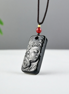 保真和田玉一念之间禅意吊坠