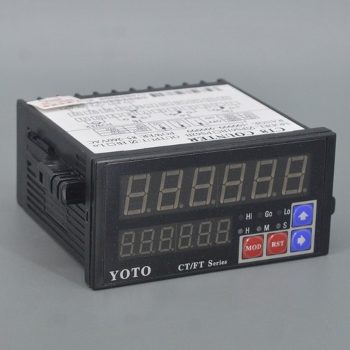 YOTO 中山北崎智能数显电子计数器 计长仪CT8-PS61B CT8-PS62B - 图0