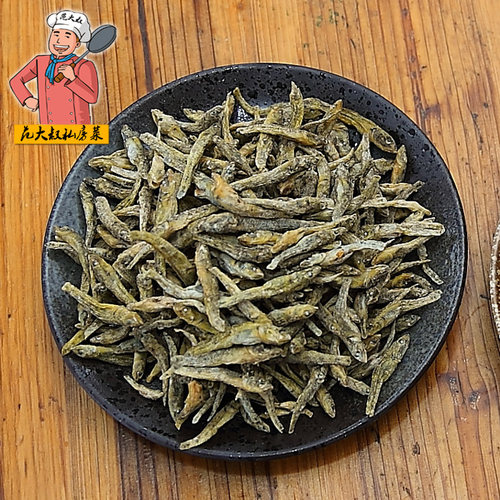 徐州邳州新沂特产辣椒炒小鱼青椒尖椒炒锅烤鱼干黄鱼备注辣度250g - 图2