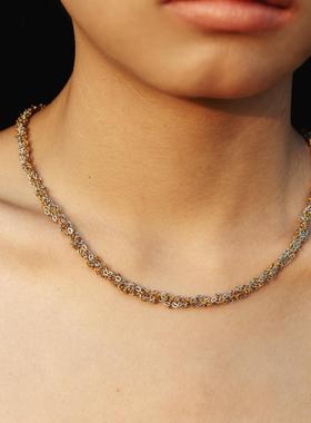 Okkkkbang小众高级手工编织项链