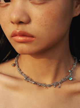 Okkkkbang原创手工金属编织项链