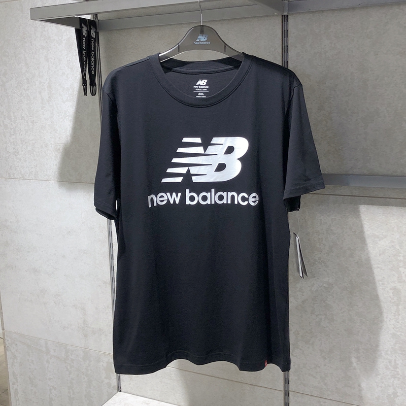 New Balance NB夏季男女情侣休闲圆领短袖T恤AMT01575 NE82E081