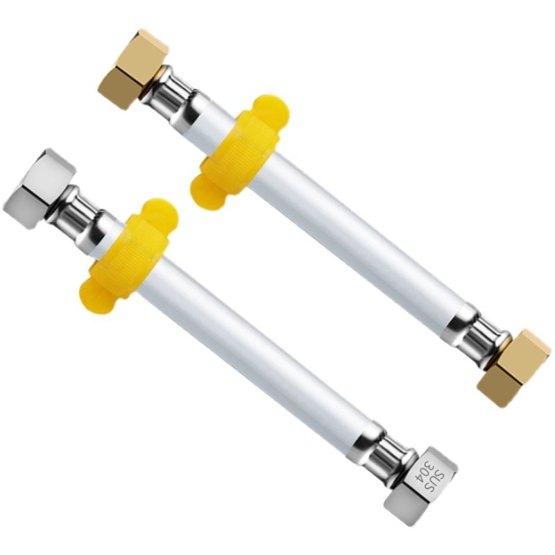 4分304不锈钢15PVC防爆耐高温高压热水器马桶进出水连接金属软管,淘宝优惠券,粉丝福利购,淘宝优惠卷