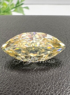 原色柠檬黄莫桑马眼冰花切