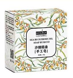 仁鼎鼎鑫沙棘油 精油皂 手工香皂 国士健沙棘皂 正品包邮 120g - 图3