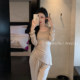LAria Pure Desire Back View Sexy Modal Pajamas Women Spring and Autumn 2026 New Thermal Underwear Home Clothing