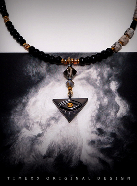 TIMEXX原创手作捷克琉璃珠项链