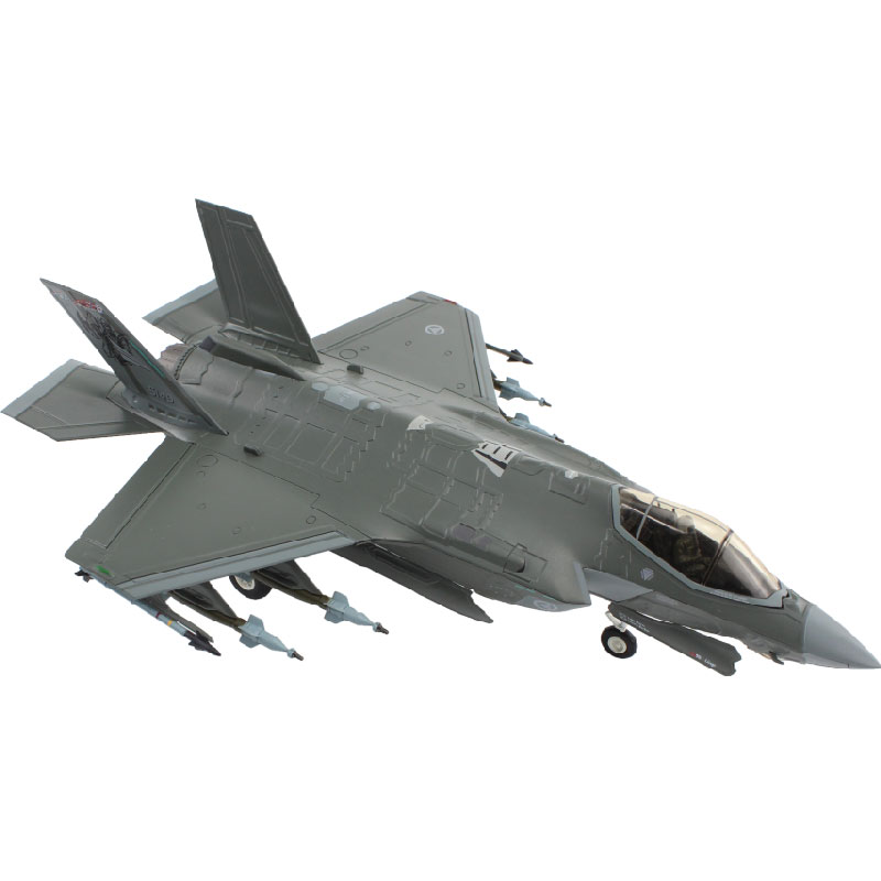 收藏家 1/72挪威空军 F-35A F35隐形战斗机合金成品模型 HA4437-图3