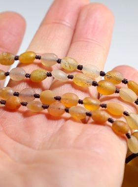 【扫晴娘】楼叔手工原创精品戈壁玛瑙原石项链配吊坠个性孤品挂件