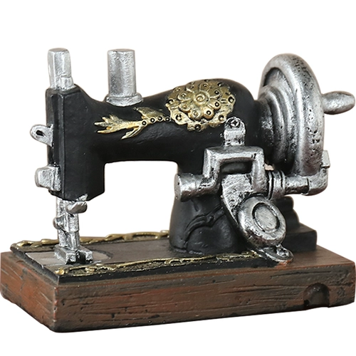 Ретро ностальгическая швейная машина антикварные маленькие украшения