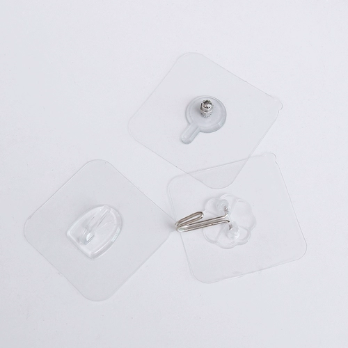 Креативная магия, без трассировки липкой кухонной стены, чтобы укрепить нагрузку -Гребная крючка из нержавеющей стали Липкая гель -дверь за гвоздь