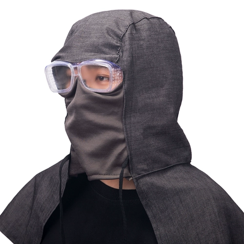 Маска, накидка подходит для мужчин и женщин, рабочая дышащая шапка