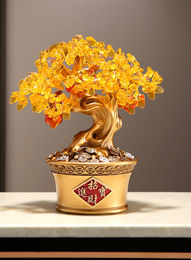 私缘家饰树脂摆件中式办公室招财