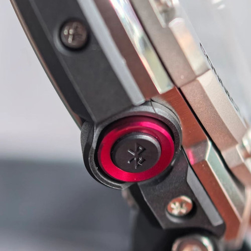 卡西欧钢铁之心G-SHOCK经典指针防水运动太阳能蓝牙GST-B100-1A/D - 图2