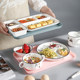One-person tableware set ceramic with bowl adult fat reduction