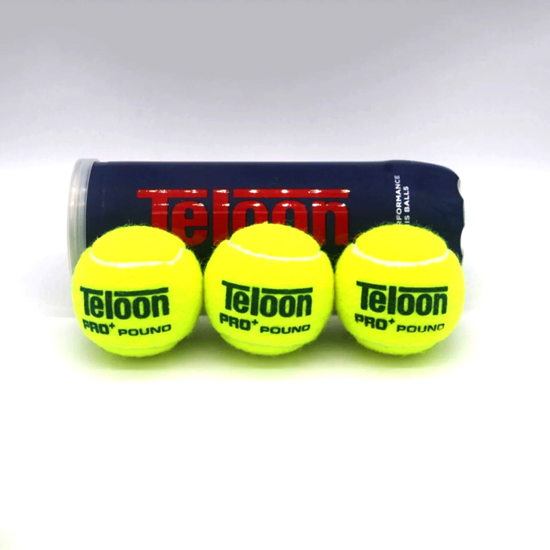 Teloon天龙网球pound罐装P4冲击波比赛用球耐打气压足训练习网球 - 图1