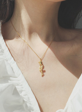 noblelady高品质复古包金项链