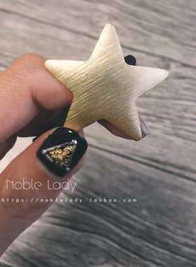 东大门拉丝小星星发绳橡皮筋饰品